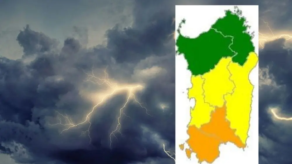 Codice arancione e giallo in Sardegna: rischio idrogeologico e temporali