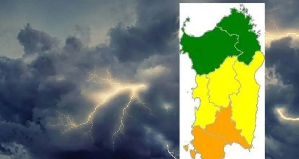 Codice arancione e giallo in Sardegna: rischio idrogeologico e temporali