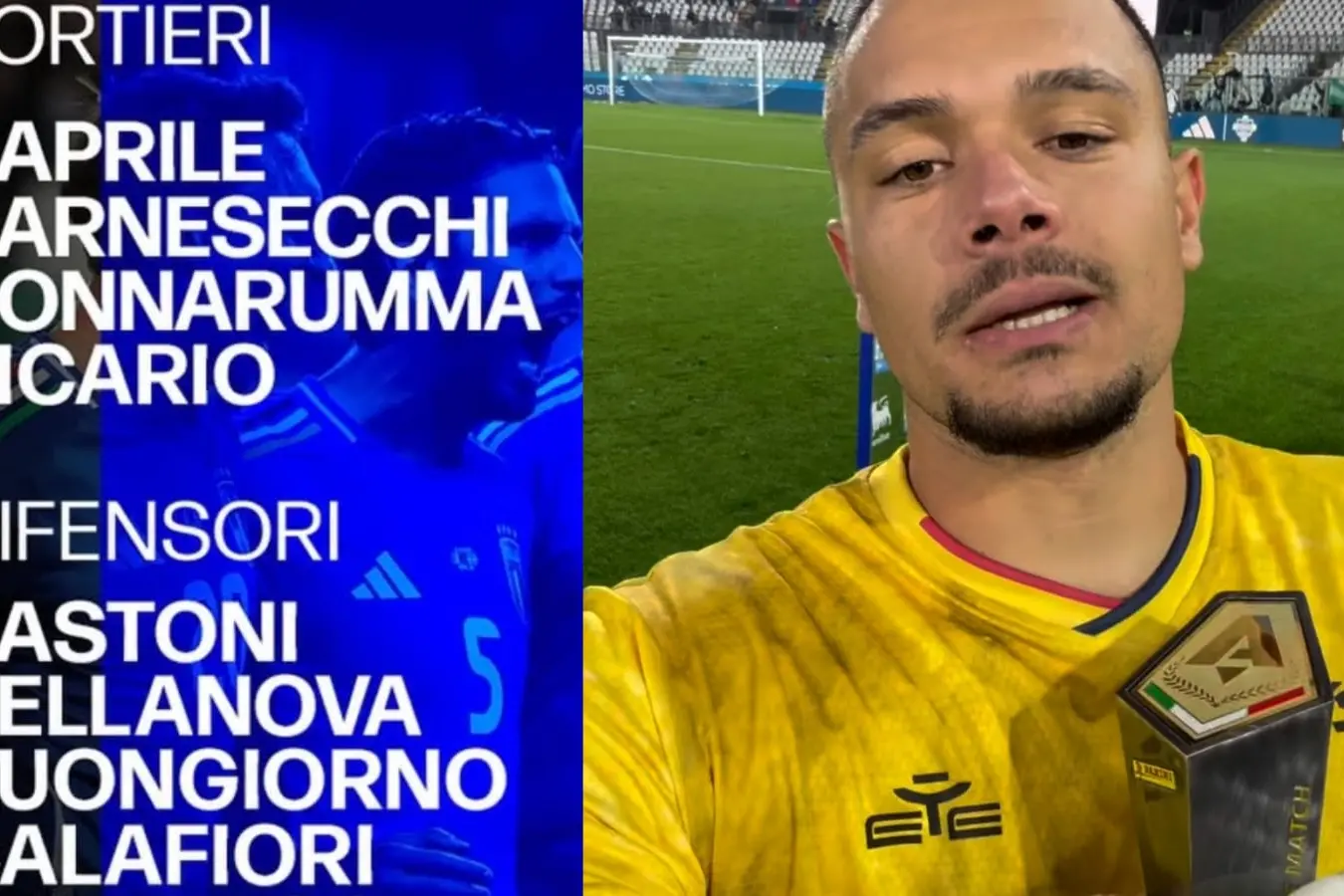 Superman Caprile festeggia la Nazionale con una prestazione da Mvp