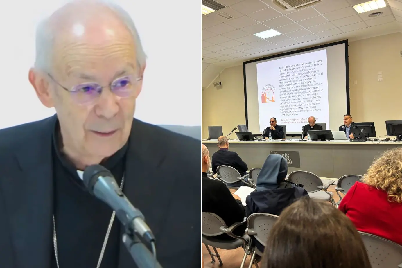 <p>Nella foto: Monsignor Antonello Mura, Vescovo della Diocesi di Nuoro e Lanusei e Presidente della Conferenza Episcopale Sarda</p>\\n