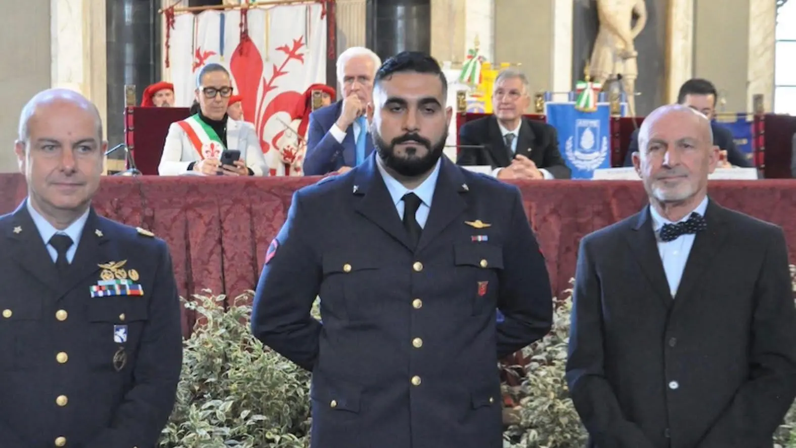 Decimomannu. Cuore e coraggio: l'esempio dell'aviere Giuseppe Sionis premiato a Firenze