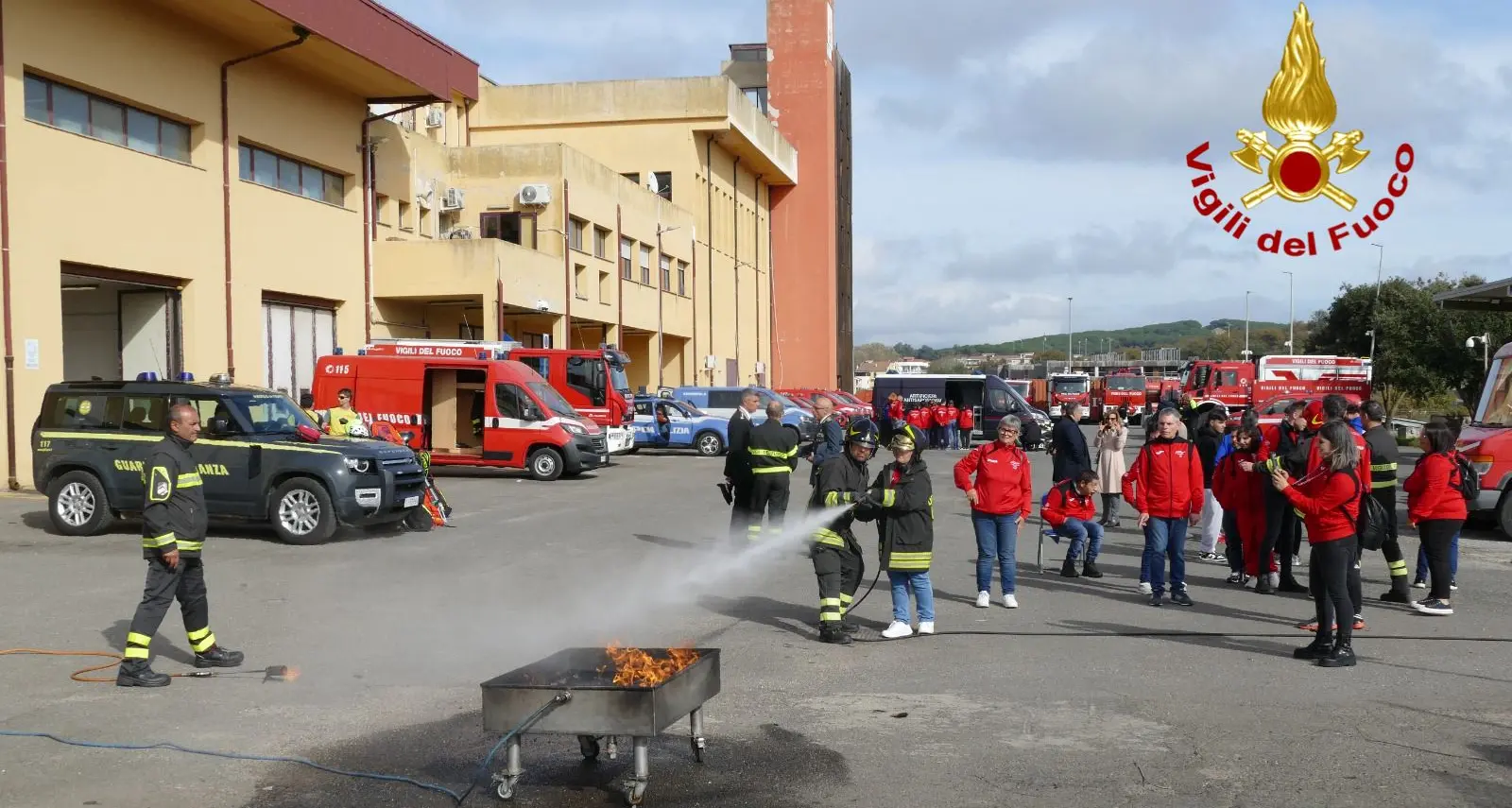 A Nuoro giornata di inclusione: forze dell’ordine e volontari accolgono 30 ragazzi in caserma