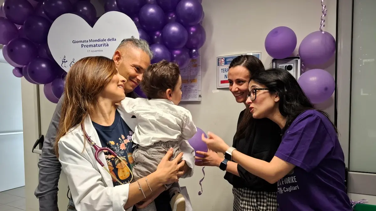La TIN del Policlinico Casula celebra la Giornata della prematurità con le famiglie