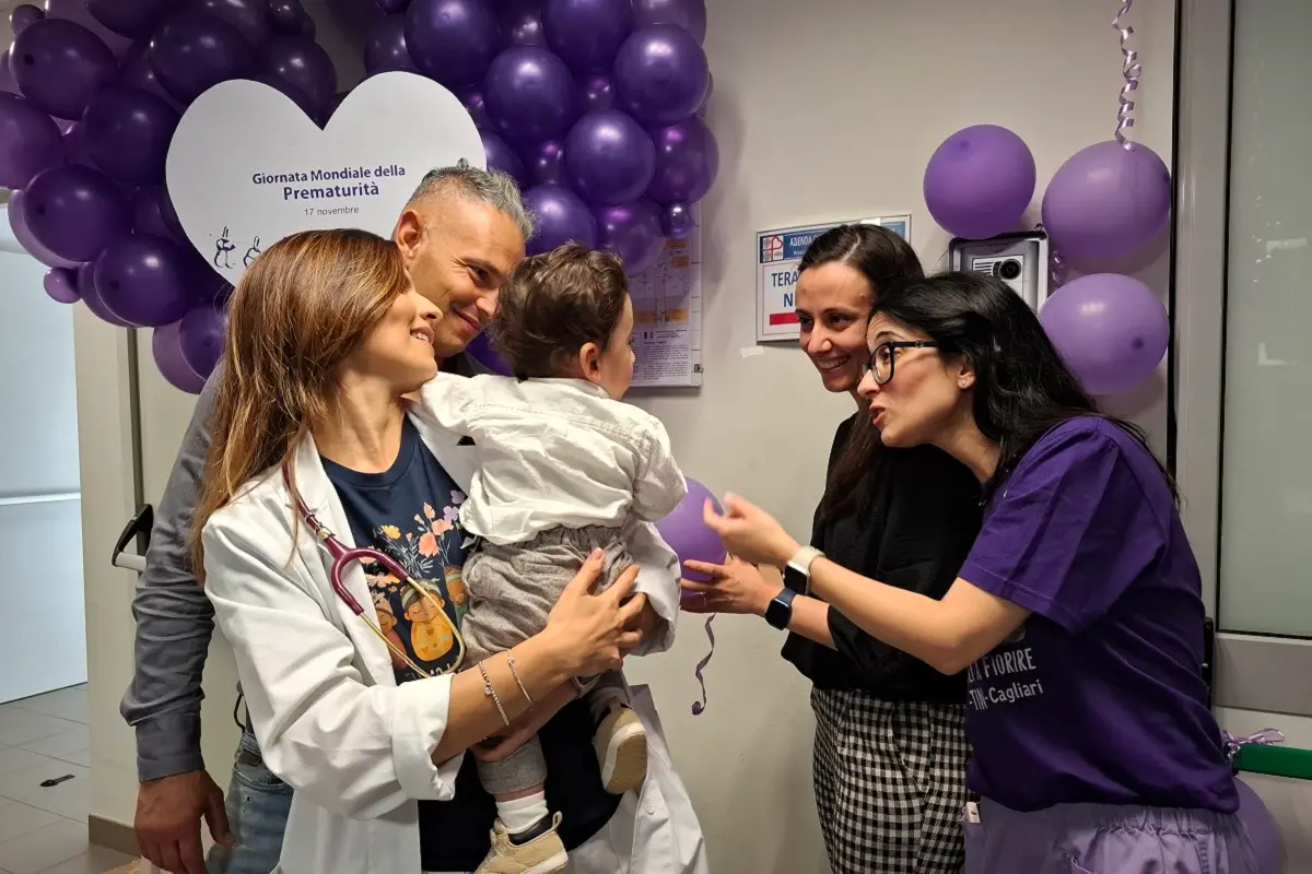 La TIN del Policlinico Casula celebra la Giornata della prematurità con le famiglie