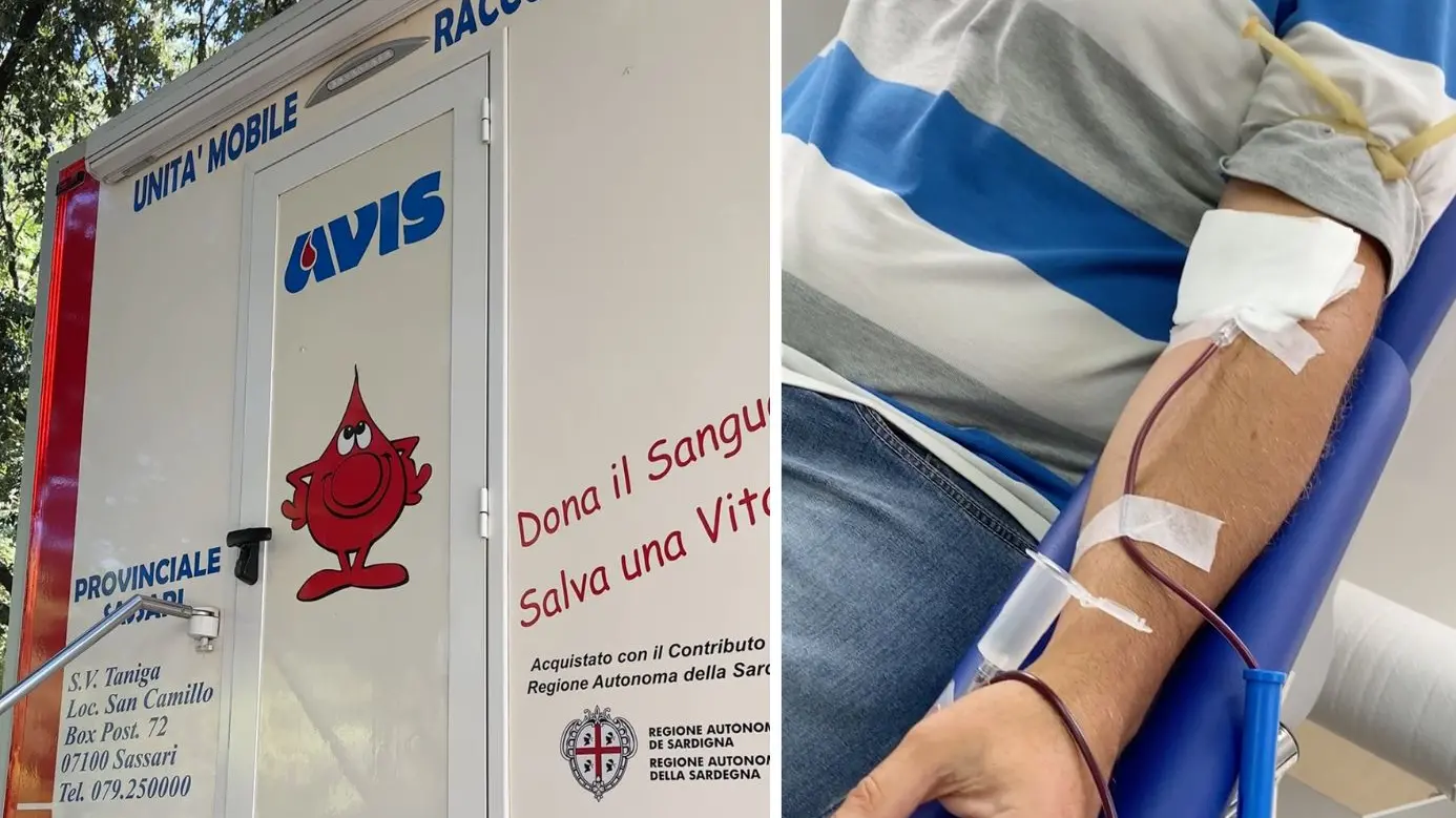 Sassari. Raccolta sangue il 25 novembre nel piazzale Giovanni Falcone