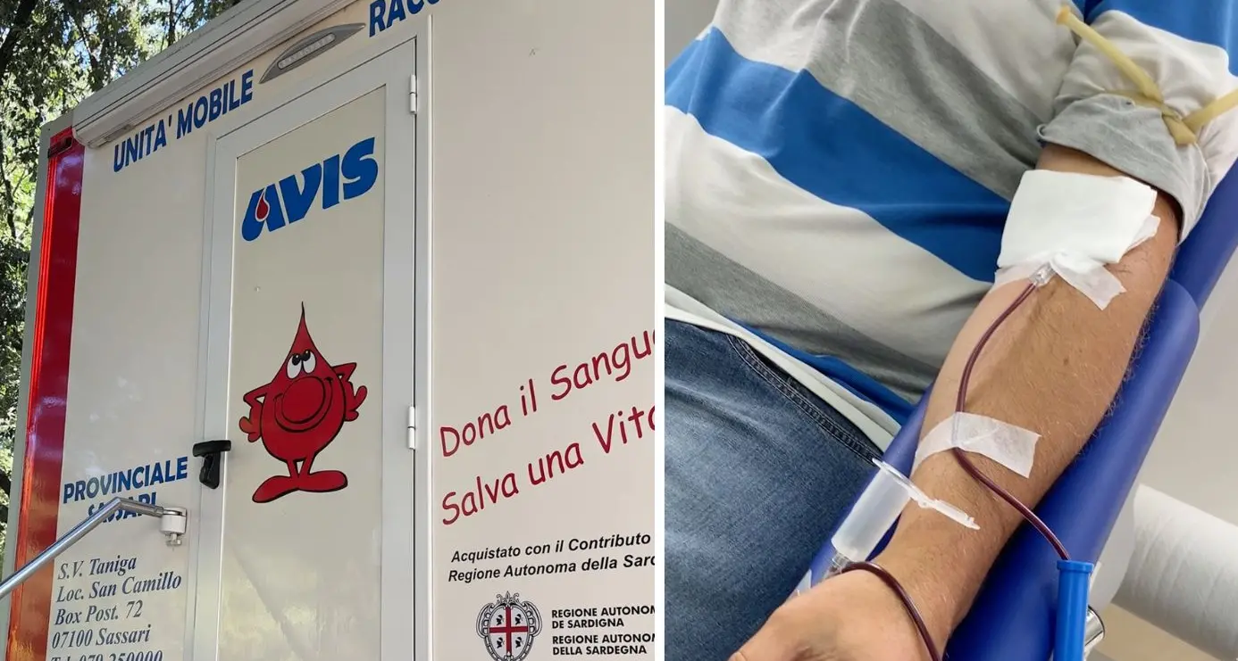 Sassari. Raccolta sangue il 25 novembre nel piazzale Giovanni Falcone