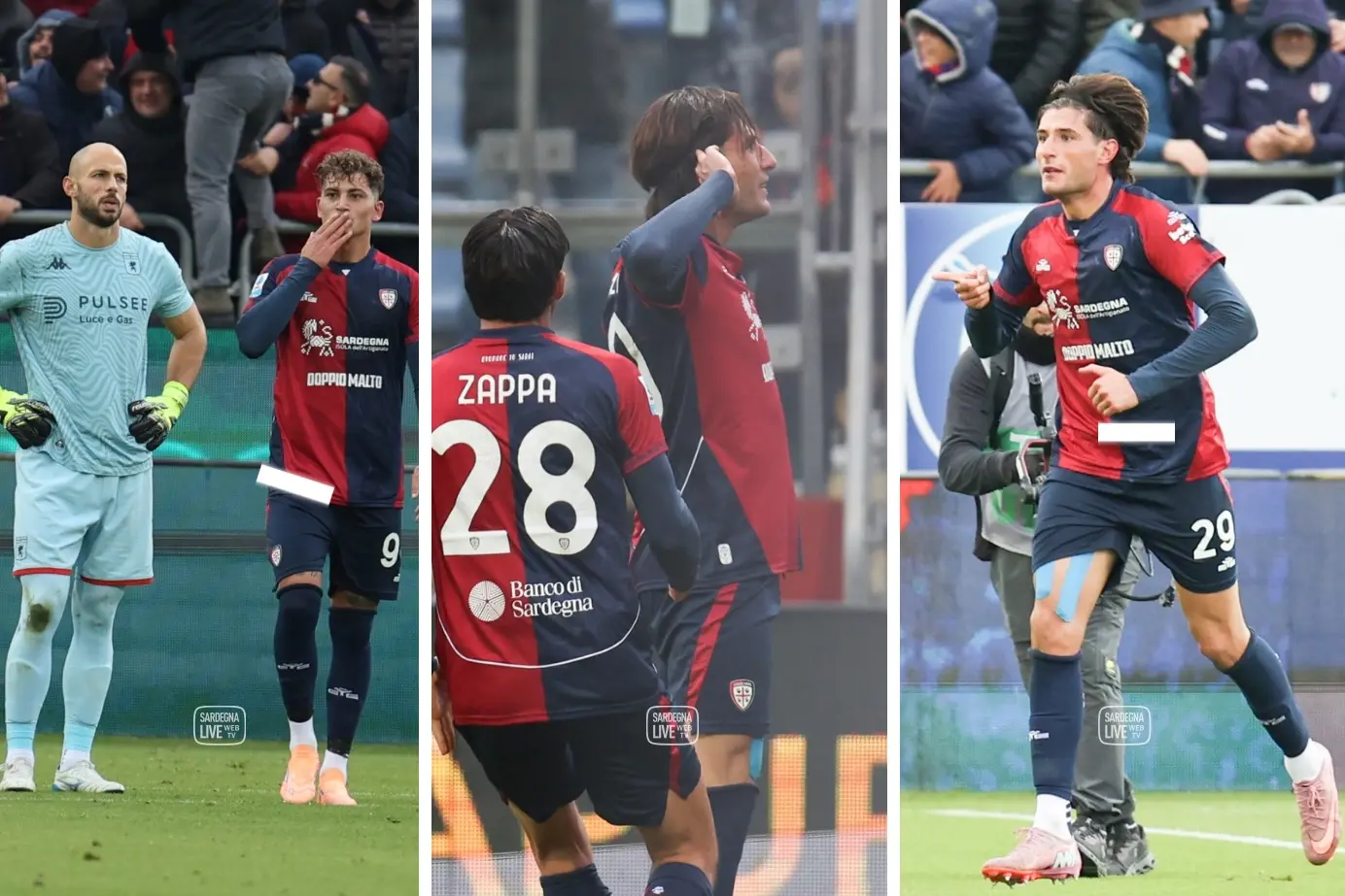 Cagliari-Genoa 3-3, altalena di emozioni alla Domus
