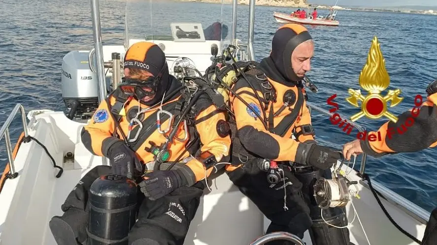 Sommozzatori in addestramento alla Sella del Diavolo: esito negativo nelle ricerche