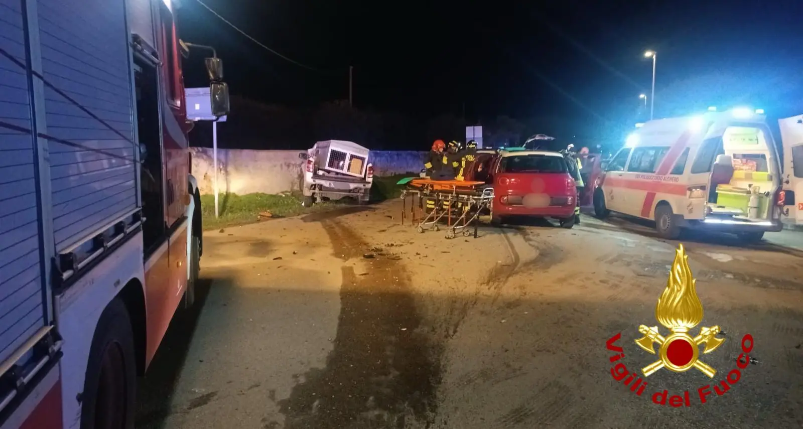 Scontro tra auto e fuoristrada ad Alghero: una donna in ospedale