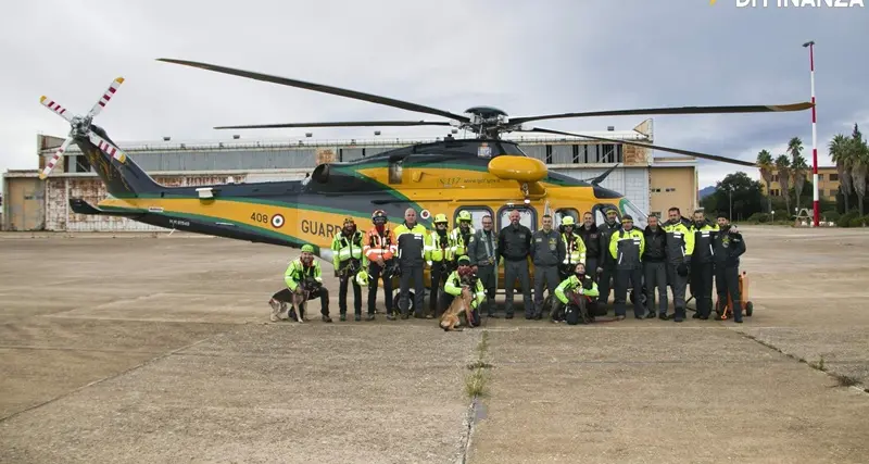 Esercitazione di soccorso ad alto rischio a Siliqua: GdF e Soccorso Alpino in azione