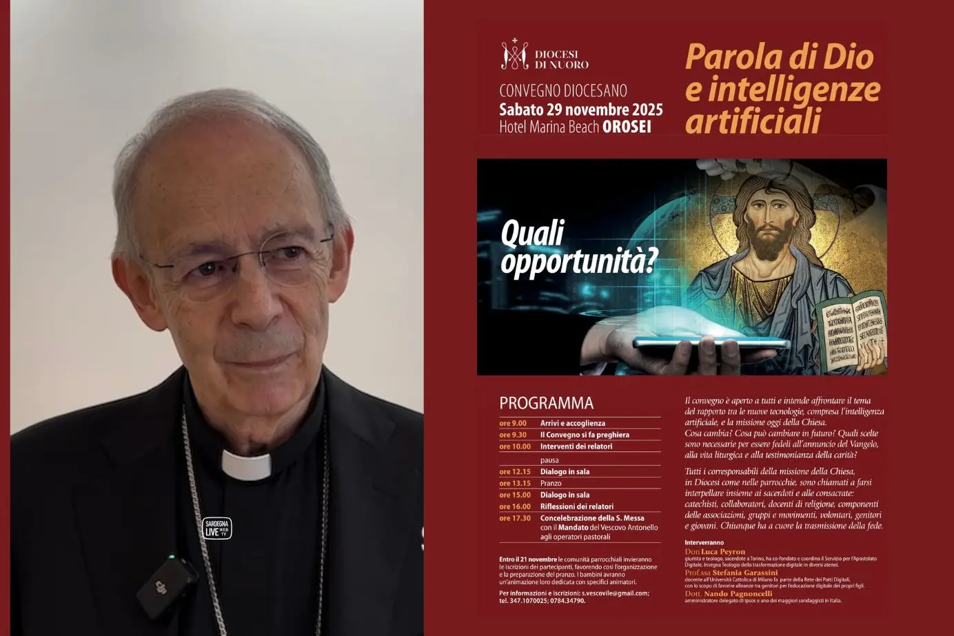 <p>Nella foto: Monsignor Antonello Mura</p>\\n