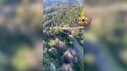 Villagrande Strisaili: auto precipita da un ponte, tre i morti