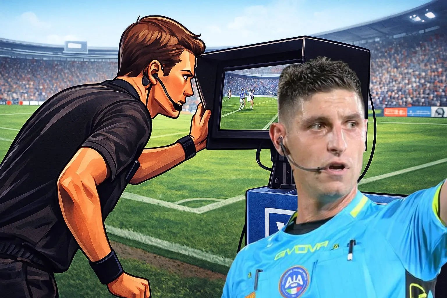 Milan-Lazio. Scoppia la polemica sulla decisione dell'arbitro cagliaritano Collu: l'episodio