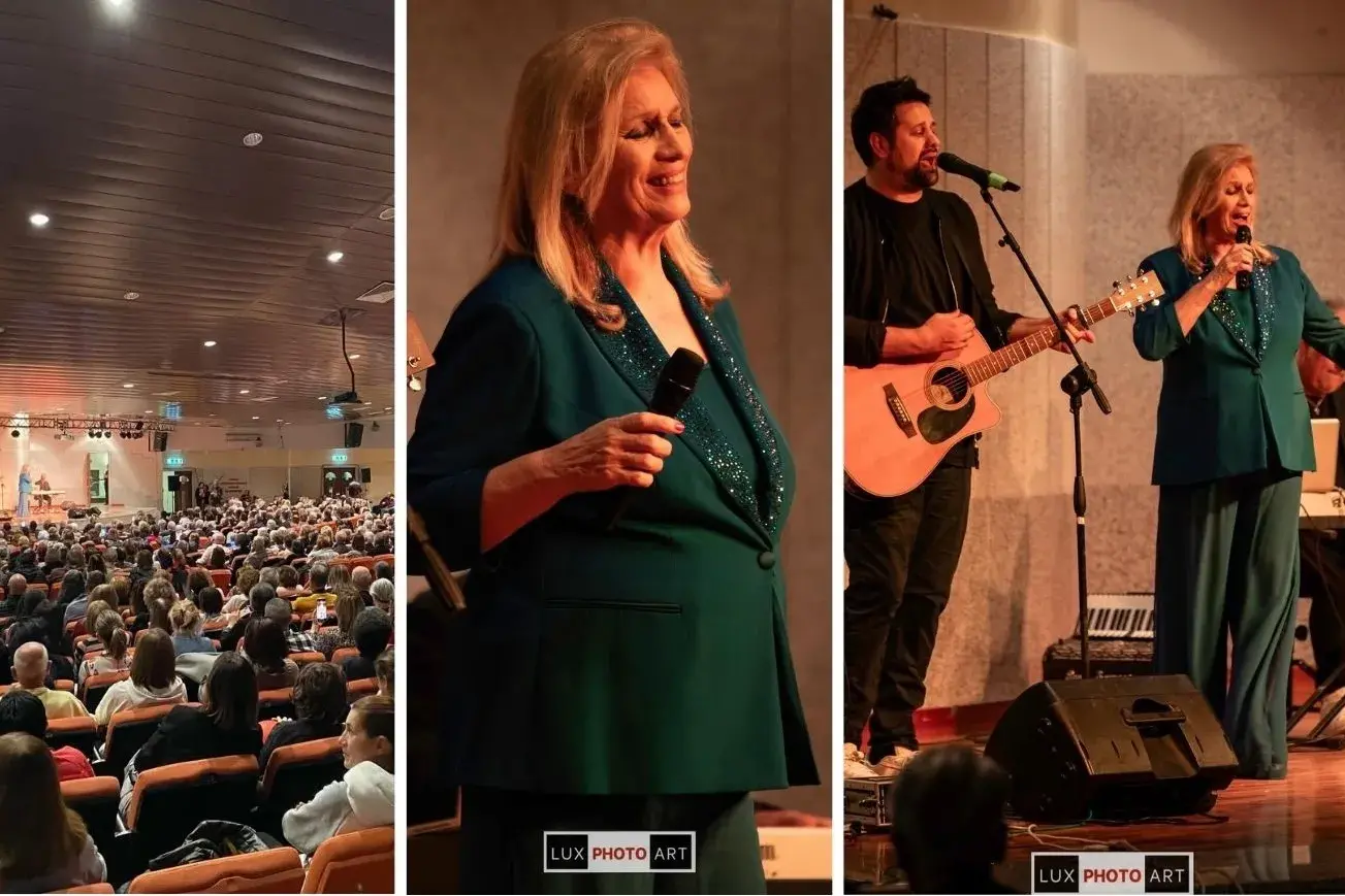 Iva Zanicchi incanta Cagliari: applausi alla Fiera per il grande ritorno dopo 50 anni