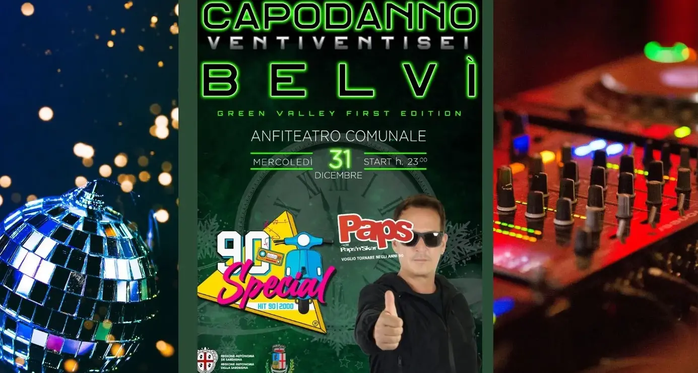 Belvì. Il Capodanno che unisce: cenone per tutti e grande spettacolo nell’anfiteatro