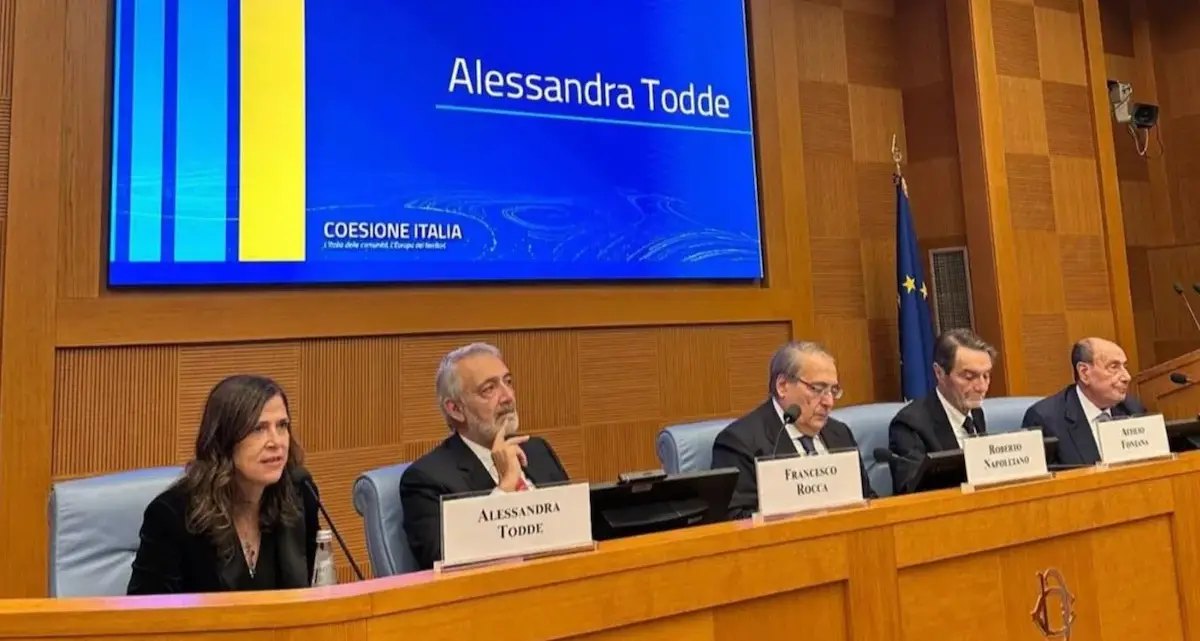 La presidente Alessandra Todde presenta il \"modello Sardegna\" alla Camera dei Deputati