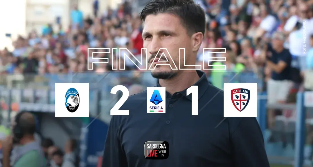 Atalanta-Cagliari 2-1, sconfitta con rimpianti a Bergamo