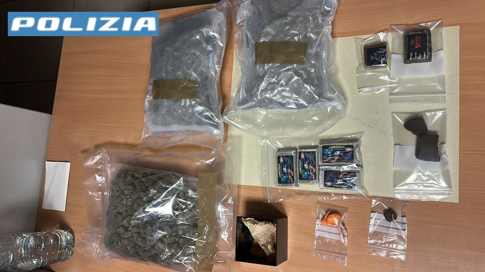 Lite familiare a Sassari porta a un arresto per spaccio di droga