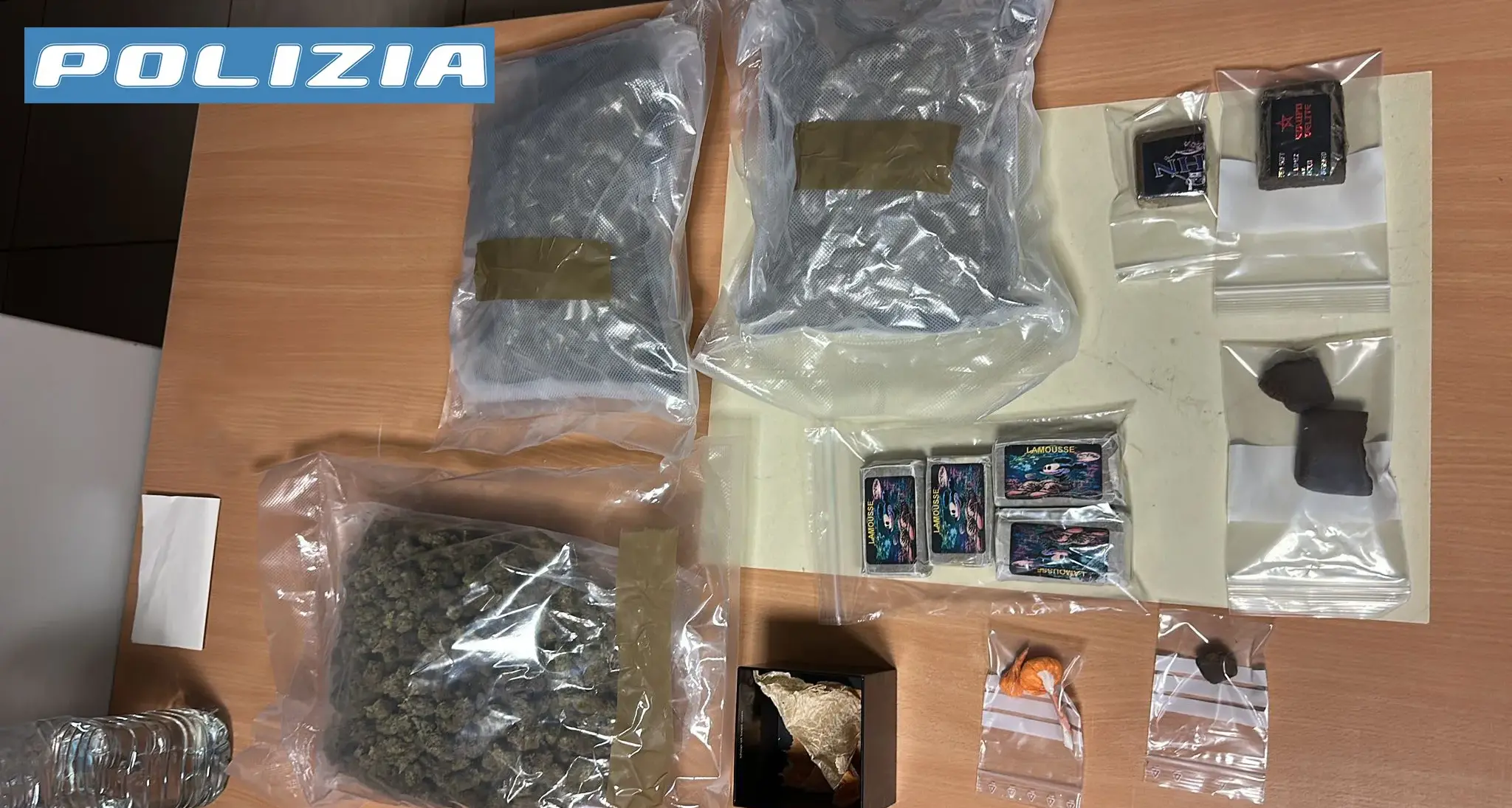 Lite familiare a Sassari porta a un arresto per spaccio di droga