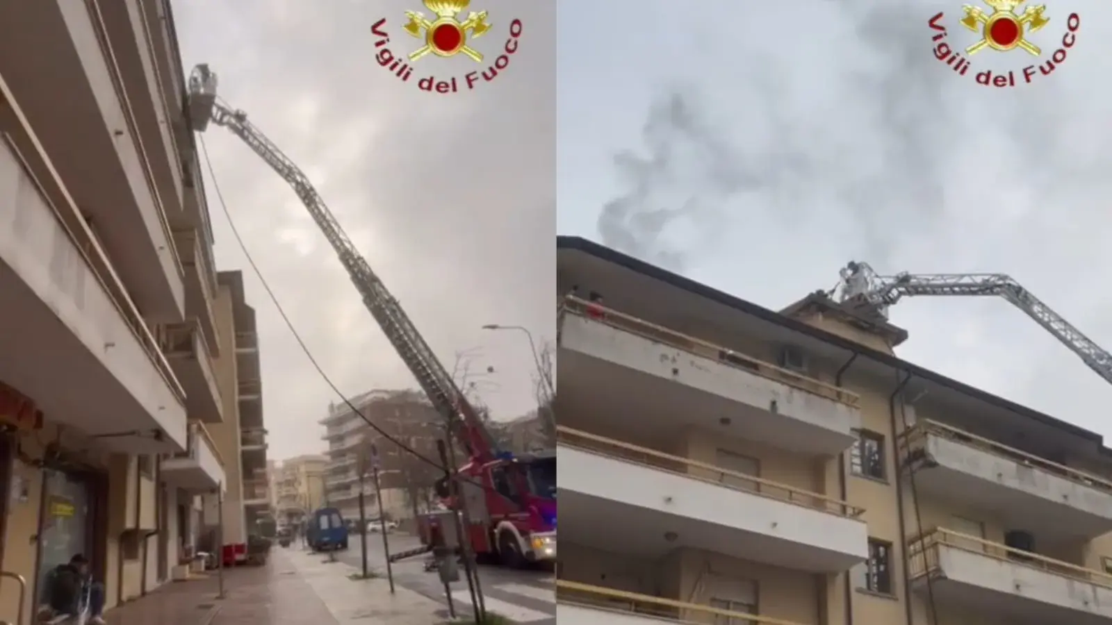 Principio di incendio in una centrale termica condominiale a Nuoro