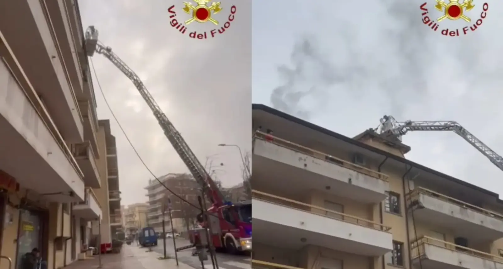 Principio di incendio in una centrale termica condominiale a Nuoro