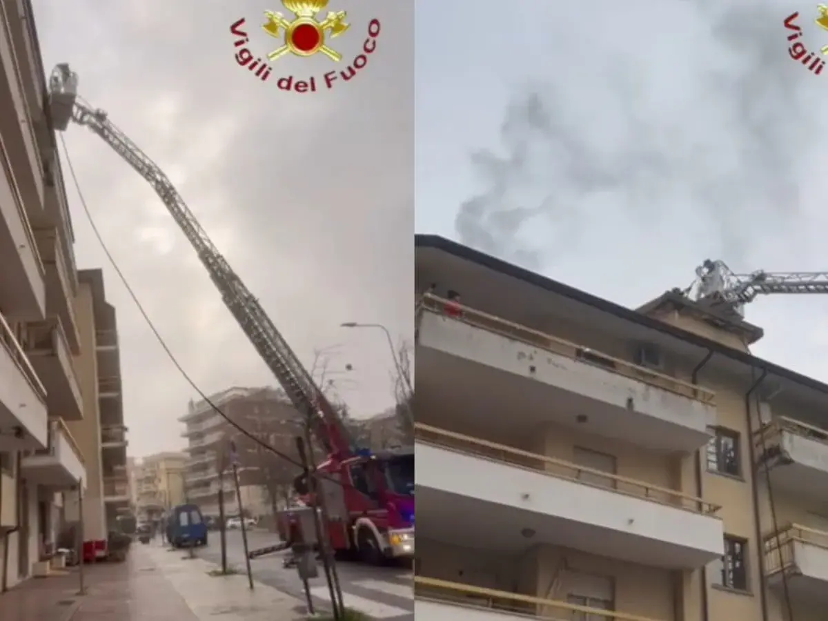 Principio di incendio in una centrale termica condominiale a Nuoro