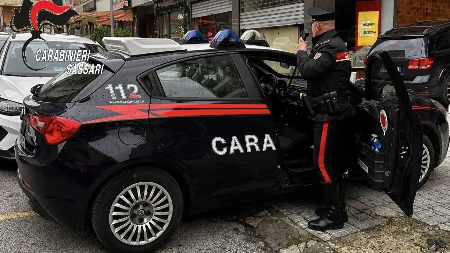 Tentano il furto nel cuore di Sassari, arrestati nella notte dai Carabinieri