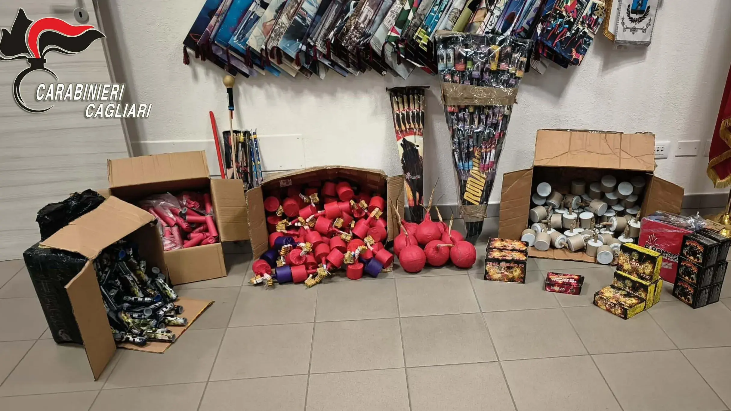 Botti illegali, arrestato un commerciante di 37 anni a Sestu