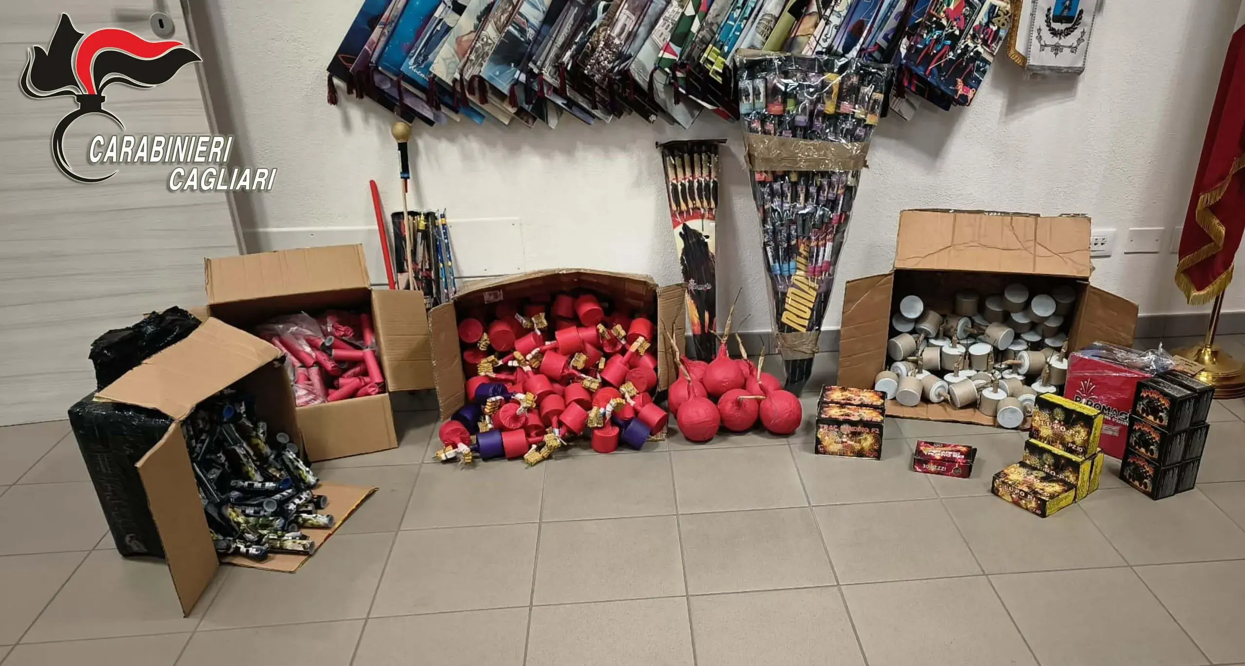 Botti illegali, arrestato un commerciante di 37 anni a Sestu