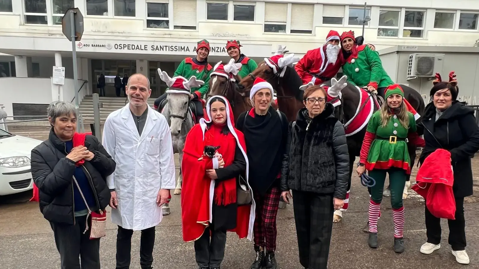 Il sorriso di Annalisa continua a vivere: Natale di solidarietà all’Oncologia di Sassari