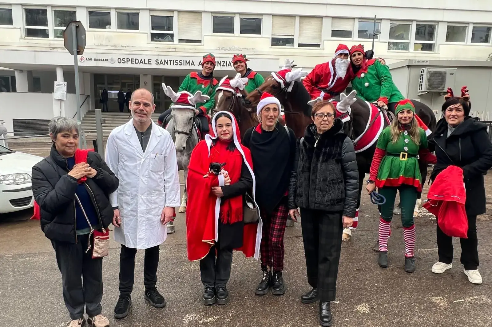 Il sorriso di Annalisa continua a vivere: Natale di solidarietà all’Oncologia di Sassari