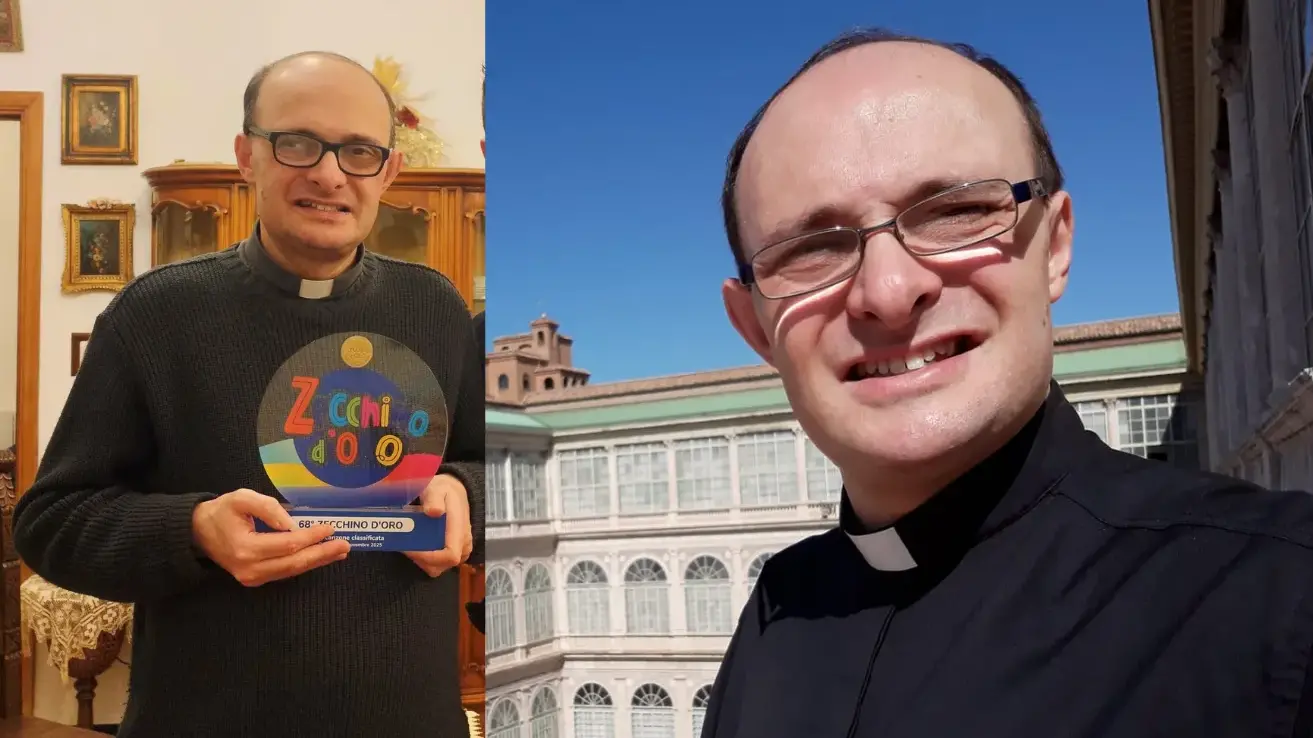 Gli auguri di don Marruncheddu, autore della canzone vincitrice dello Zecchino: \"Che sia un tempo di pace\"