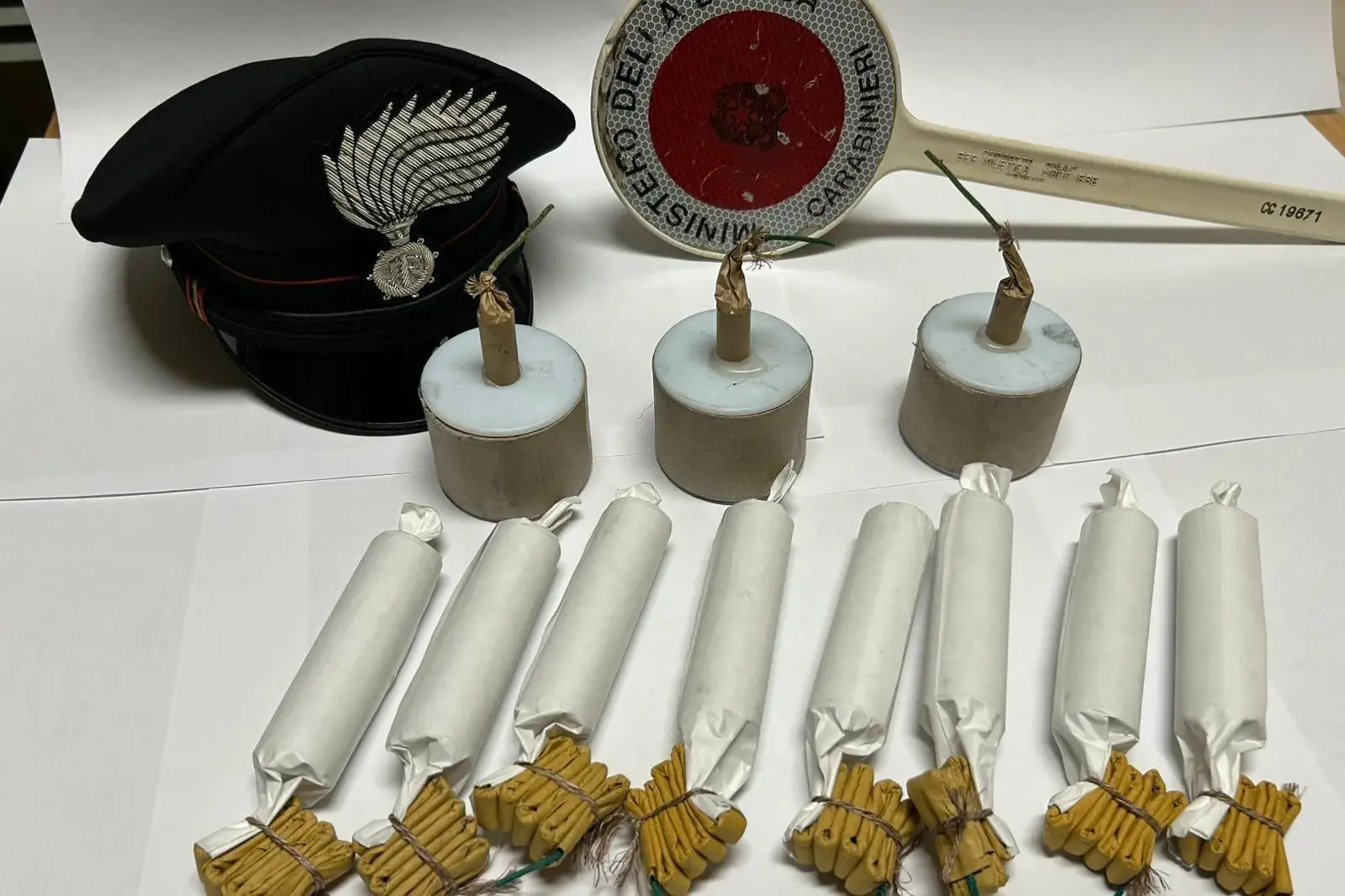 Operazione anti-esplosivi a Serramanna: sequestrati artifizi illegali