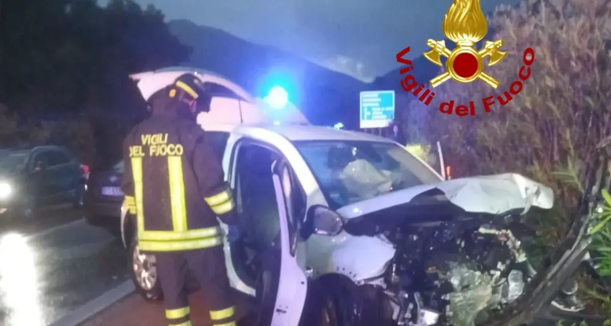 Incidente sulla SS125 a Cardedu: quattro feriti, due in codice rosso