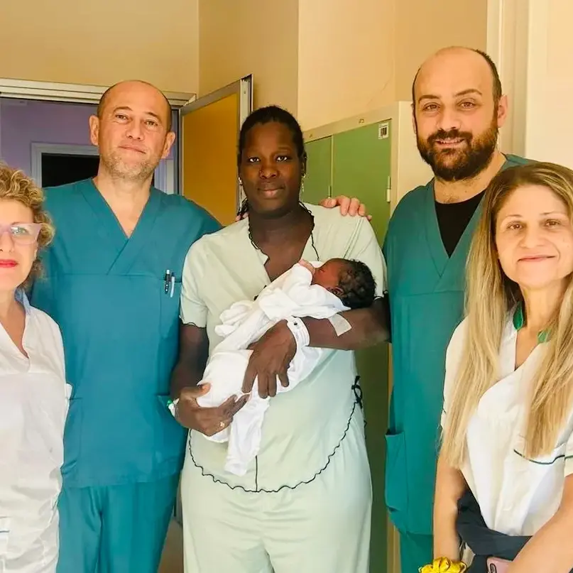 Olbia. Abdoul Aziz è il primo nato del 2026 all’ospedale Giovanni Paolo II