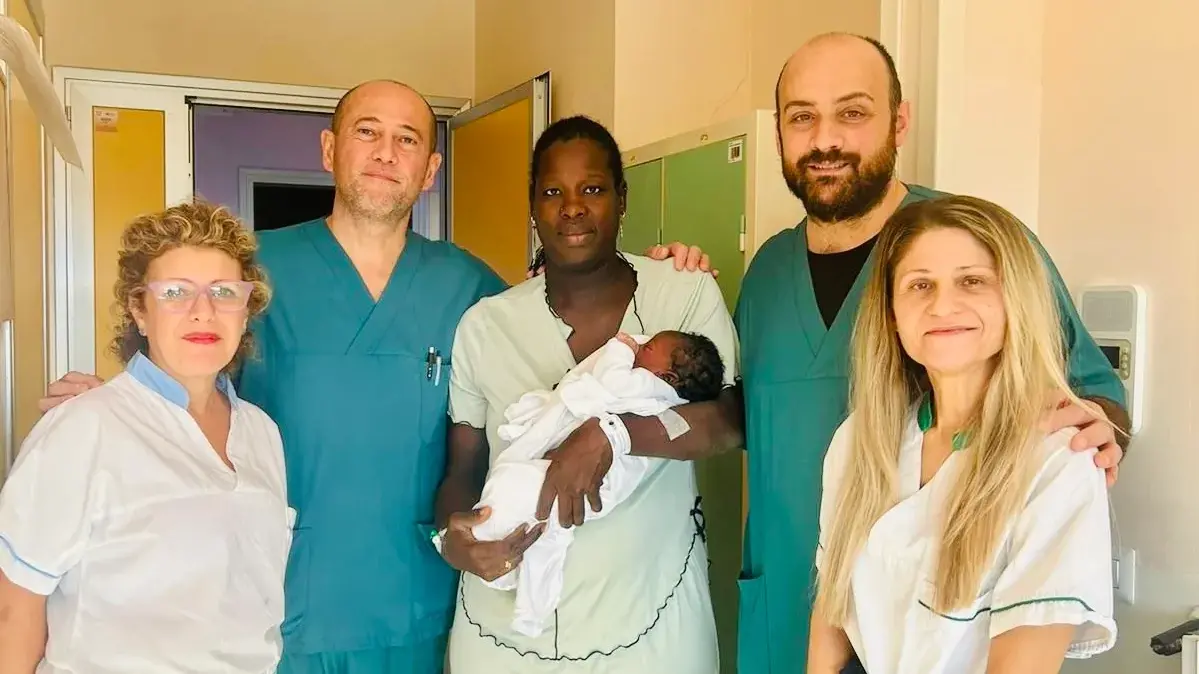 Olbia. Abdoul Aziz è il primo nato del 2026 all’ospedale Giovanni Paolo II