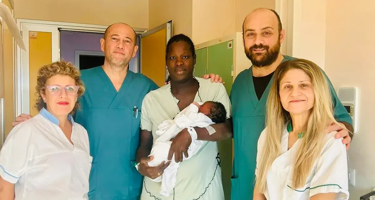 Olbia. Abdoul Aziz è il primo nato del 2026 all’ospedale Giovanni Paolo II
