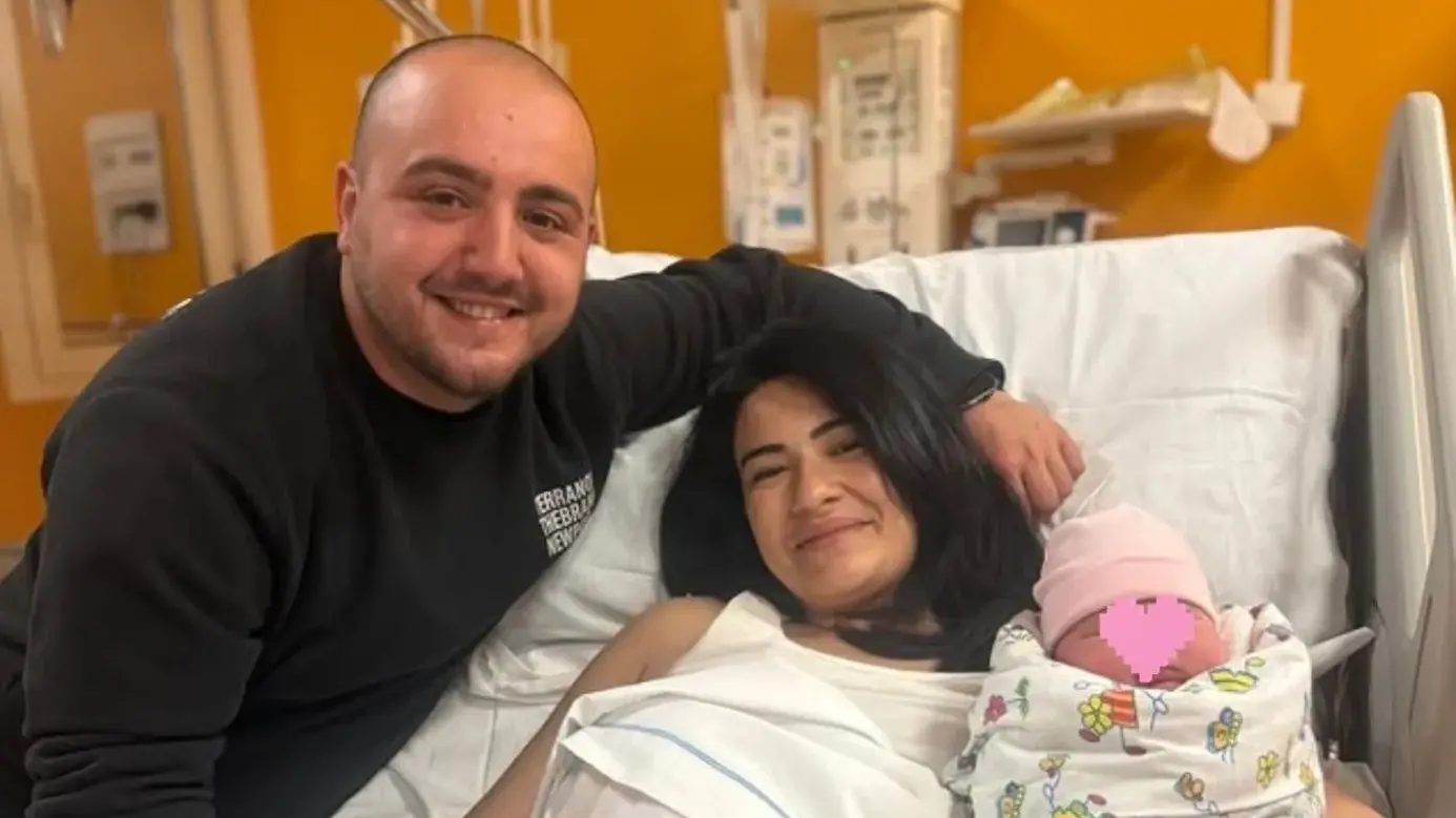 Marta Cortis è la prima nata del 2026 dell'Aou di Cagliari