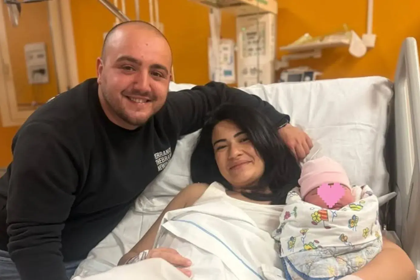 Marta Cortis è la prima nata del 2026 dell'Aou di Cagliari