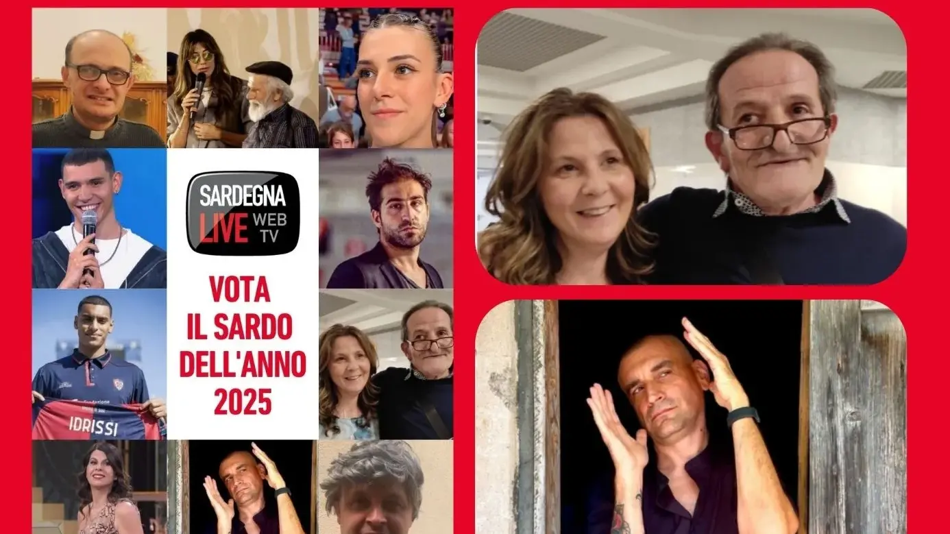 Sardo dell’Anno 2025, volata a due: la coppia Zuncheddu–Testa insegue Delrio | VOTA