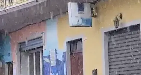 È iniziato a nevicare a Tonara: 7 gennaio 2026