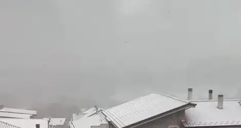 Arriva la neve a Fonni: 7 gennaio 2026