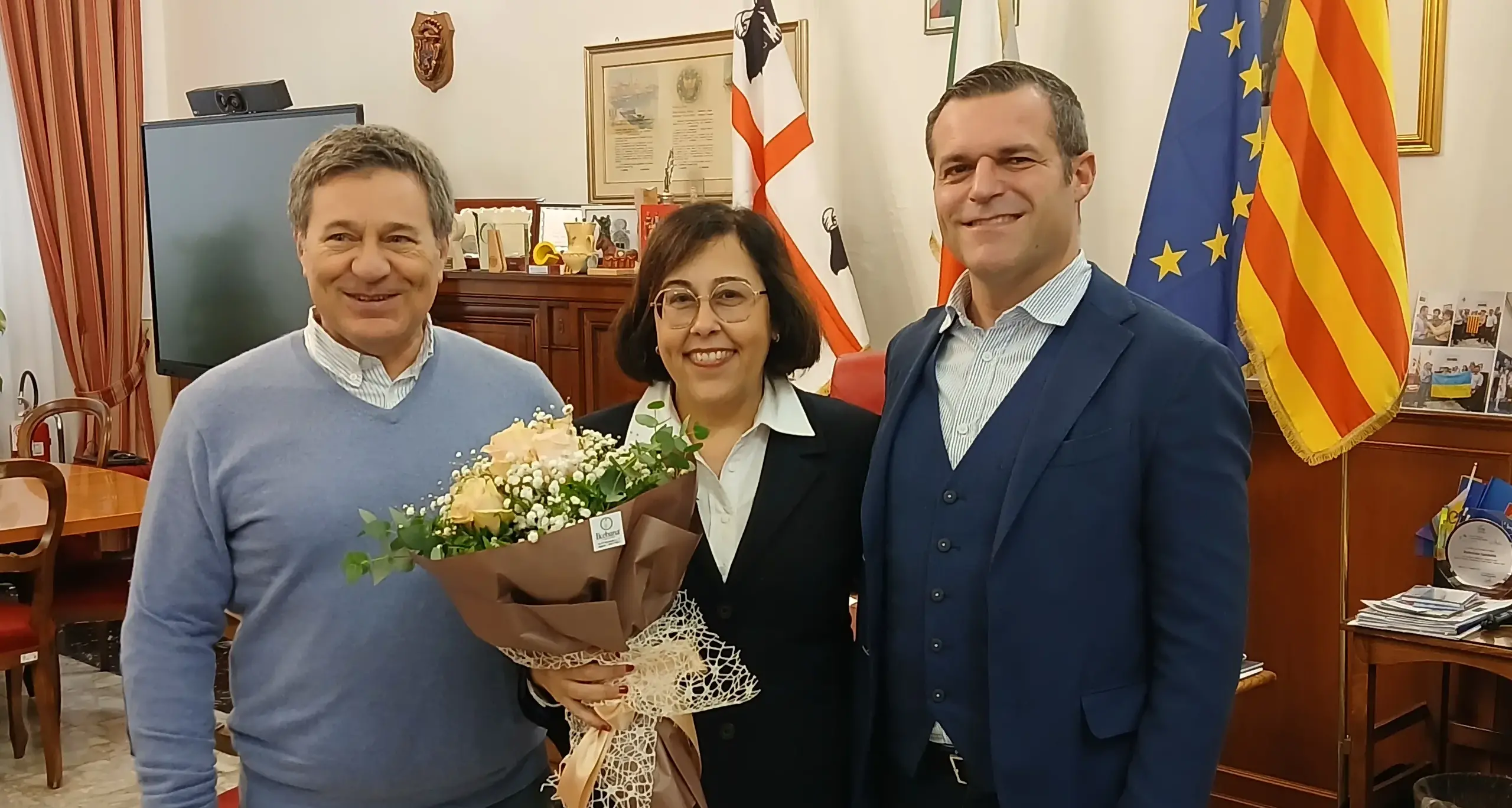 Alghero accoglie il nuovo segretario generale, la dottoressa Debora Rita Fonnesu