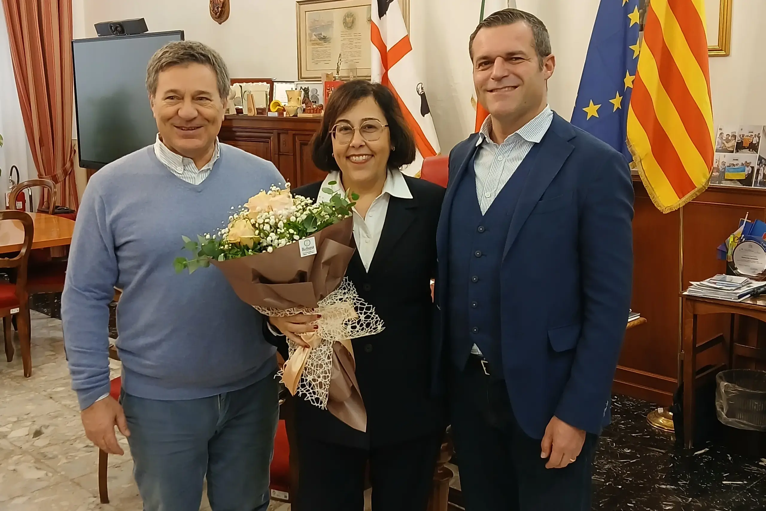 Alghero accoglie il nuovo segretario generale, la dottoressa Debora Rita Fonnesu