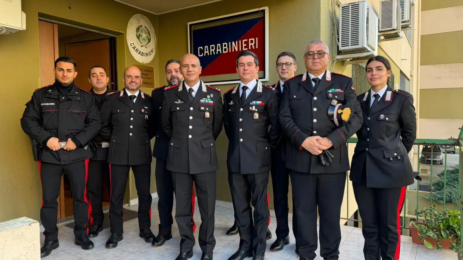 Visita istituzionale del Generale Rizzo: elogio ai Carabinieri di Cagliari
