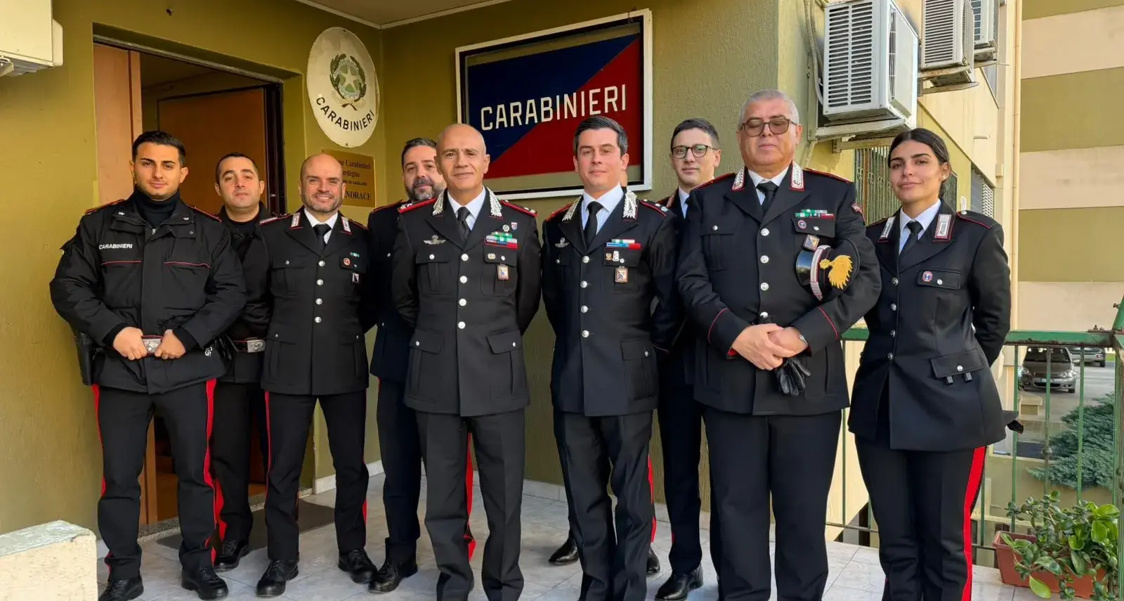 Visita istituzionale del Generale Rizzo: elogio ai Carabinieri di Cagliari