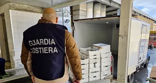 Blitz al Mercato Civico di Sassari: sequestrati 140 kg di pesce