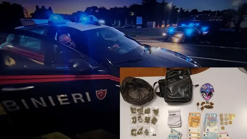 Colti in flagrante con droga e contanti: due arresti nella notte a Quartu