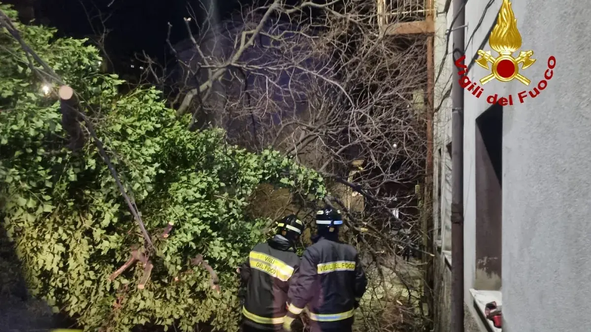 Maltempo in Sardegna, circa 200 interventi dei Vigili del fuoco in 24 ore