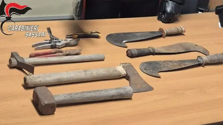 Maxi operazione dei Carabinieri a Sassari: arresti, denunce e sequestro di armi